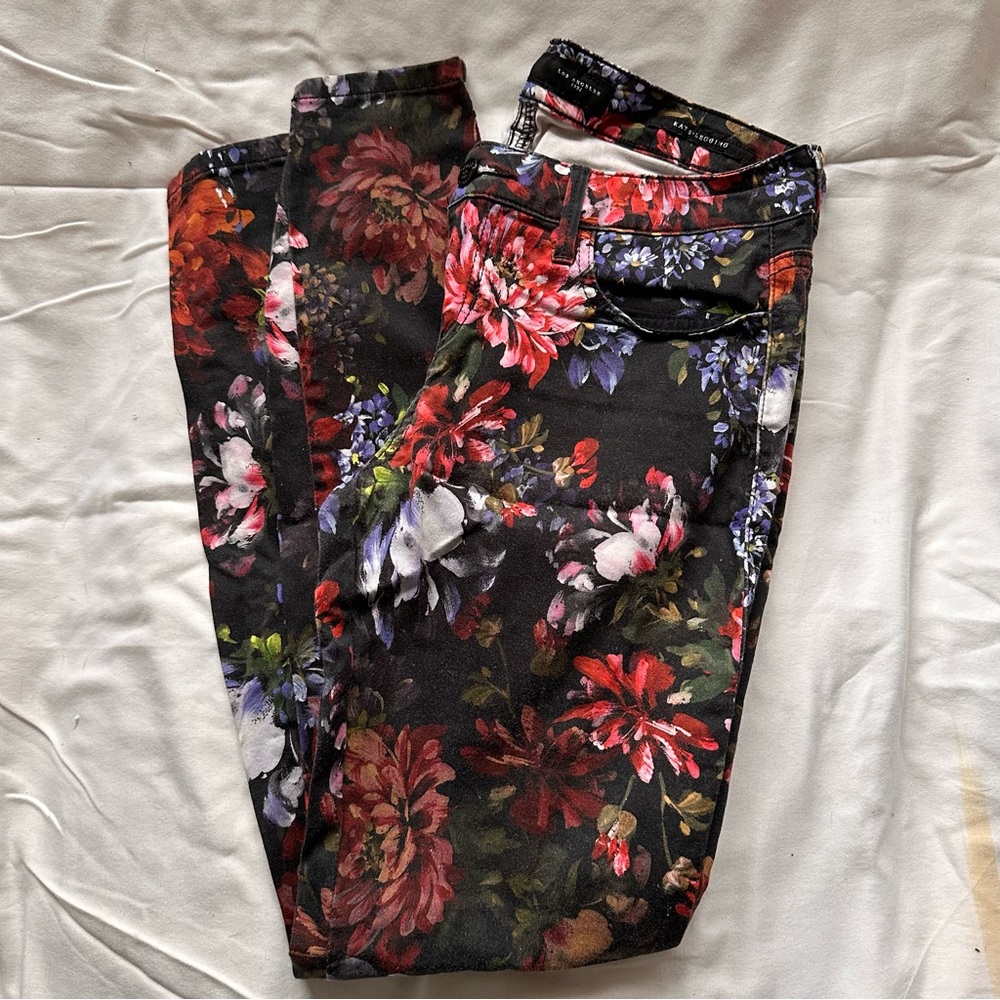 Floral Guess Skinny Jeans